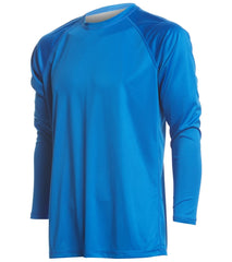 Sporti Men's Solid L/S UPF 50+ Sun Shirt