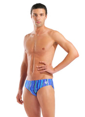 Arena Men's Stripes Brief Swimsuit