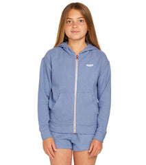Volcom Girls' Lil Zip Fleece Hoodie (Big Kid)
