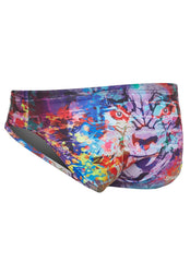 Turbo Men's Wolf Wall Water Polo Brief