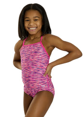 TYR Girls' Sonoma Durafast Elite Addy Diamondfit One Piece Swimsuit (Little Kid, Big Kid)