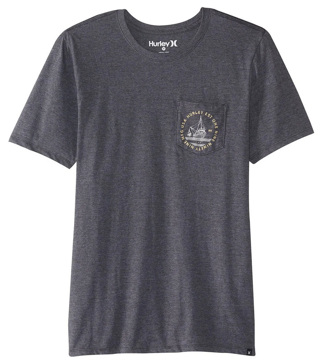 Hurley Men's Out to Sea Pocket Short Sleeve Tee