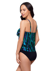 Magicsuit by Miraclesuit Women's Rainfall Rita Tankini Top