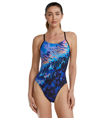 TYR Women's Crypta Cutoutfit One Piece Swimsuit