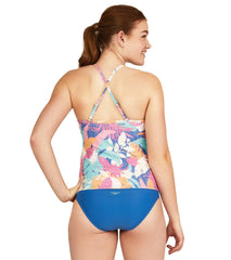 Speedo Active Women's High Neck Tankini Top