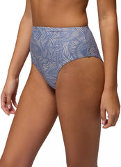 prAna Women's Lahari Taro Currents High Rise Bikini Bottom