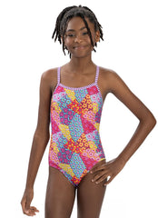 Dolfin Uglies Youth Girls' Jellin One Piece Swimsuit (Big Kid)