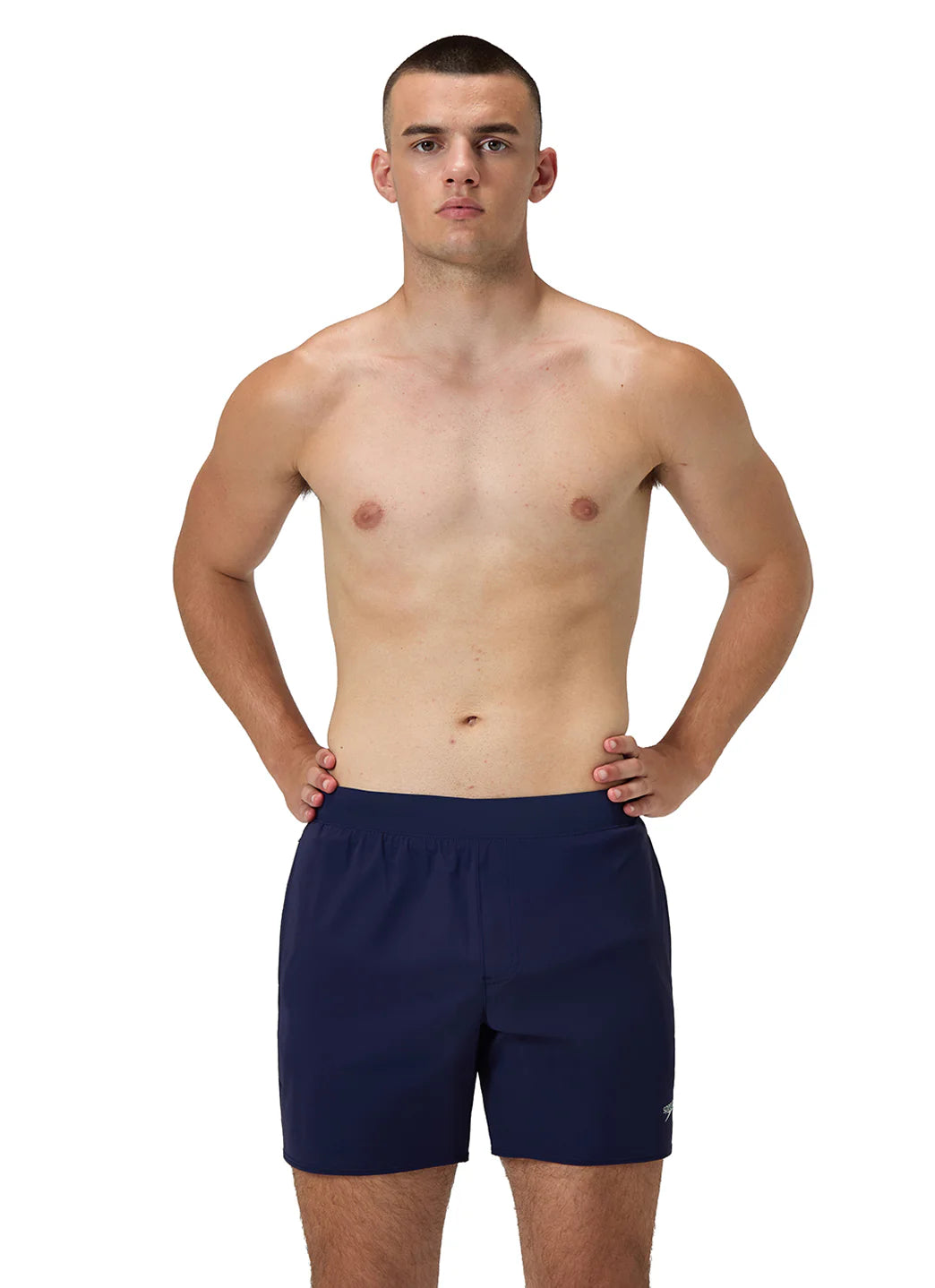 Speedo Men's Solid Lookout 16" Volley Swim Trunks
