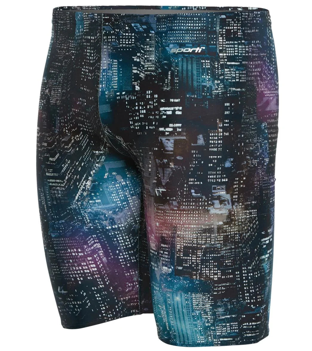 Sporti Polyester City Lights Jammer Swimsuit
