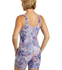 Sporti Unitard Jungle Floral One Piece Swimsuit