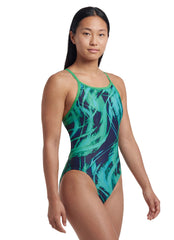Sporti HydroLast Neon Rush Thin Strap One Piece Swimsuit (22-44)