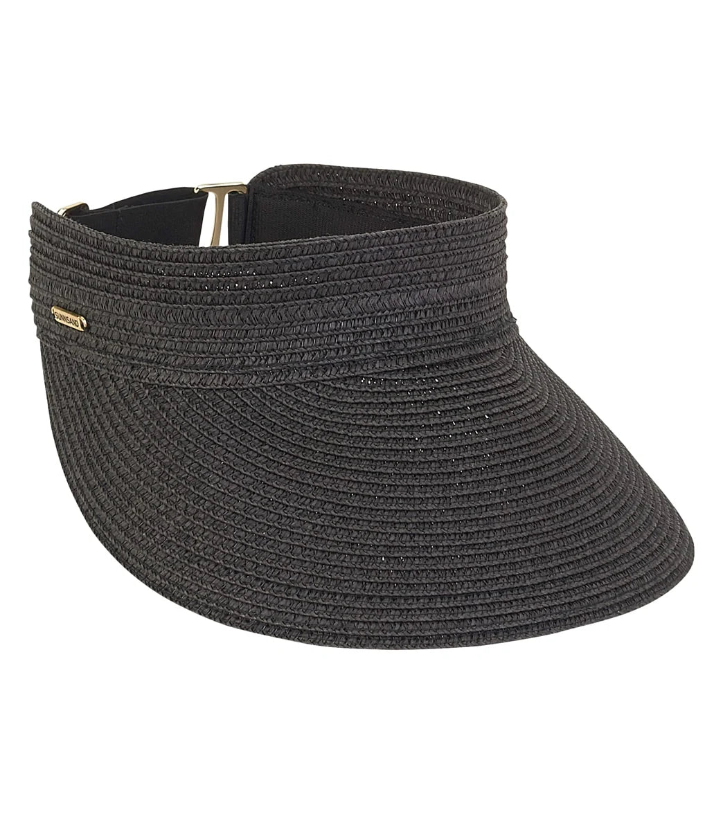 Sun N Sand Paperbraid Basic Visor w/ Adjustable Back