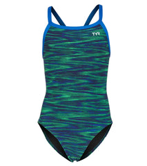 TYR Girls' Fizzy Diamondfit One Piece Swimsuit