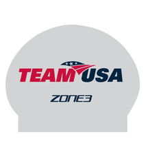 Zone3 Silicone Swim Cap USA