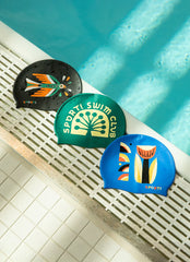 Sporti x Wyatt Hersey Limited Edition Bloom Silicone Swim Cap