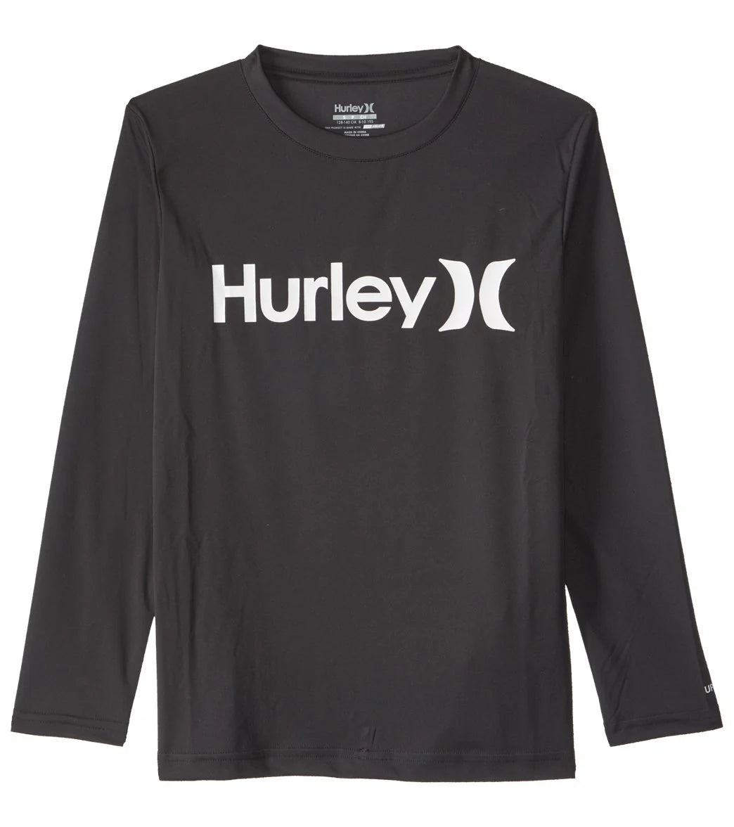Hurley Boys' One and Only Sun Protection Long Sleeve Tee (8-20)