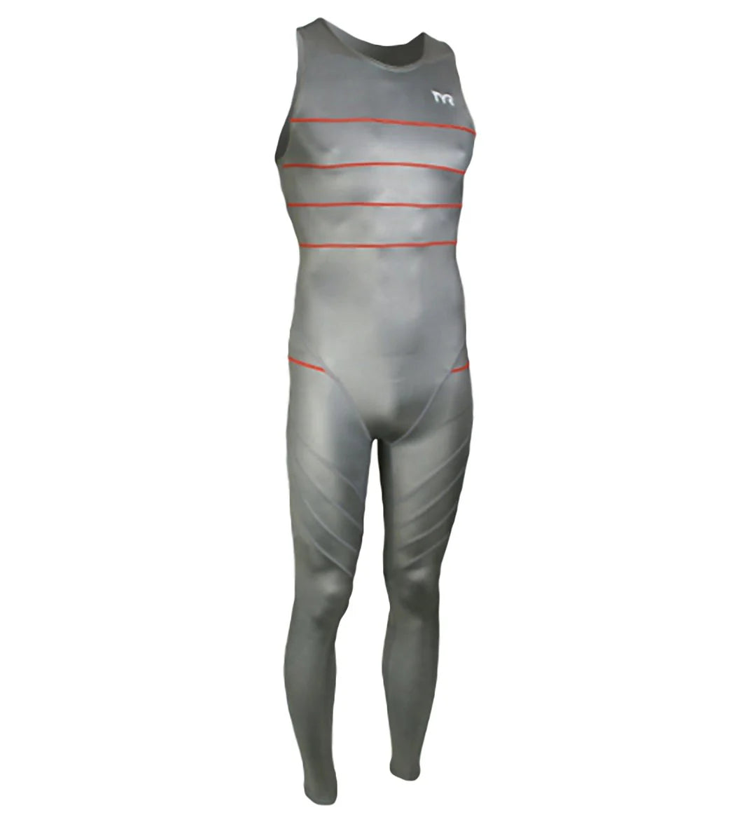 TYR Aqua Shift Male Full Body Zipperback Tech Suit Swimsuit