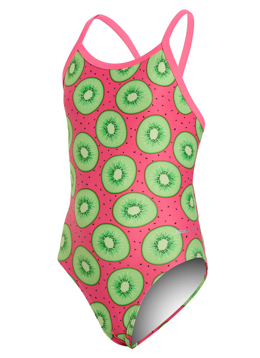 Sporti Love Kiwi Thin Strap One Piece Swimsuit (22-44)
