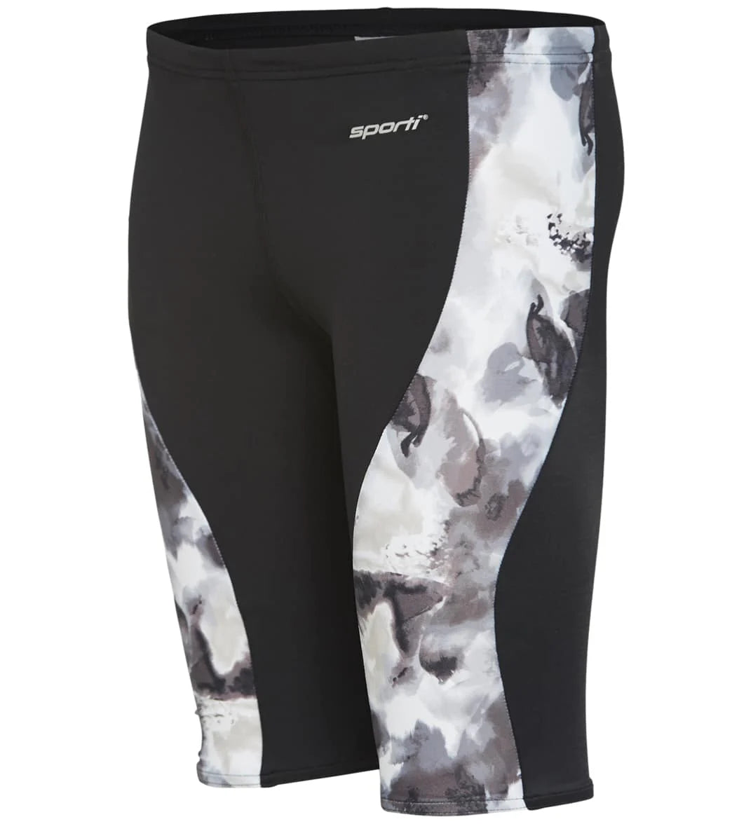 Sporti Hazy Splice Jammer Swimsuit Youth (22-28)