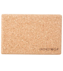 Jade Yoga Cork Yoga Block Standard 4 Inch