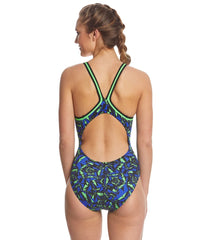 Dolfin Reliance Women's Ion DBX V-Back One Piece Swimsuit