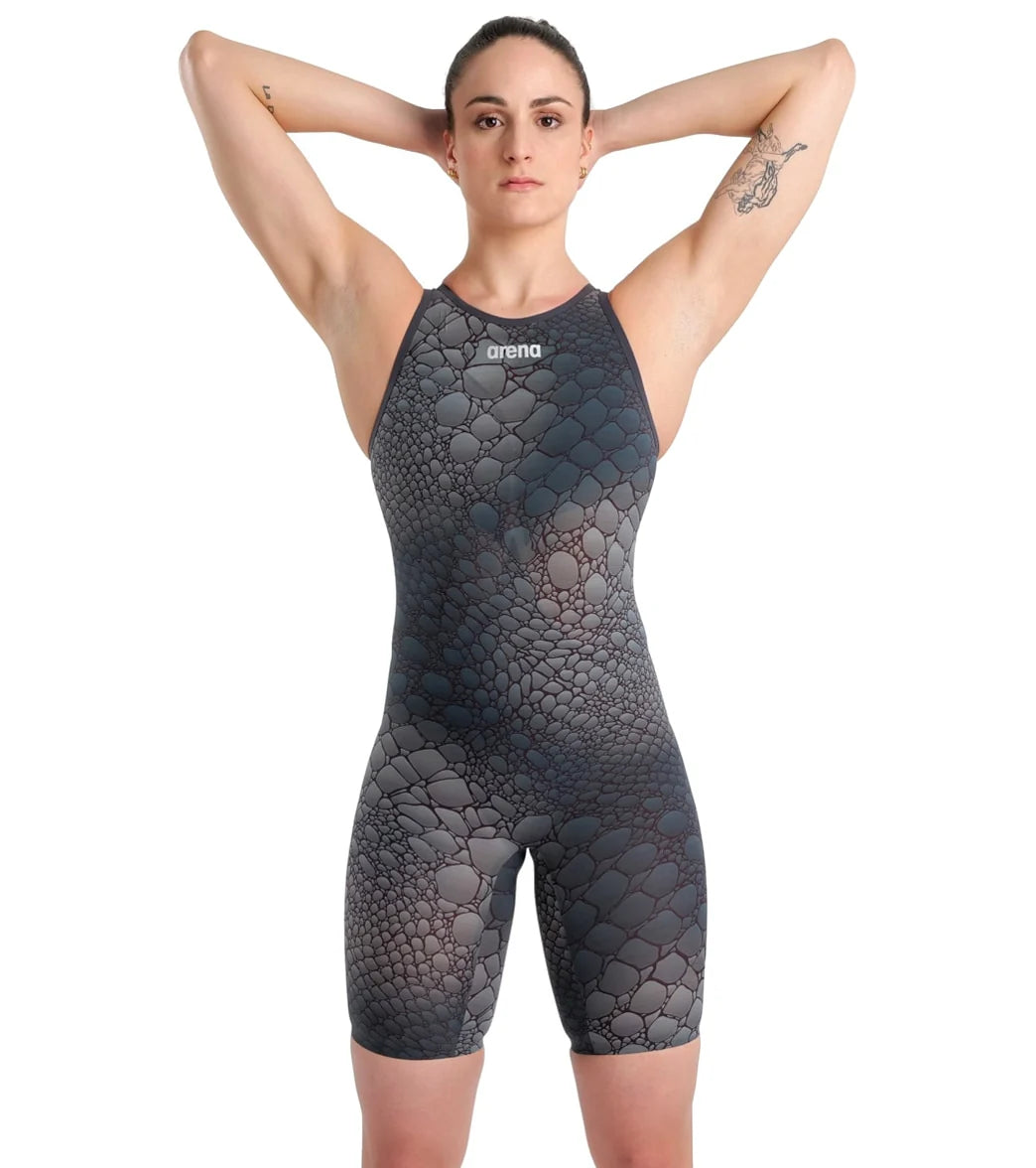 Arena Women's Powerskin Carbon Air2 SL Gator Limited Edition Open Back Tech Suit Swimsuit