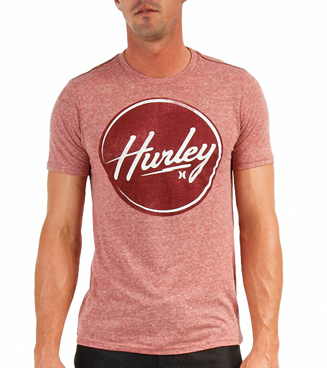 Hurley Men's Stamped Out Triblend Premium S/S Tee