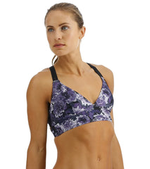 TYR Women's Polyhedron Madeline Bralette Bikini Top