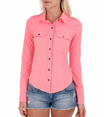 Hurley Women's Phantom Wilson L/S Button Up