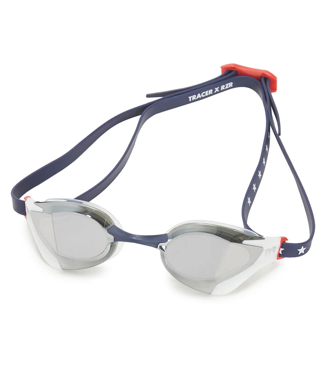 TYR USA Tracer X RZR Mirrored Racing Goggle