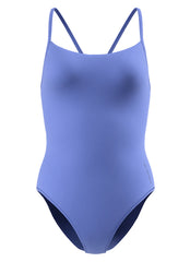 Speedo Women's Hydraline Solid Racerback Chlorine Resistant One Piece Swimsuit