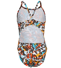 Sporti HydroLast Tiger Mingle Thin Strap One Piece Swimsuit Youth (22-28)
