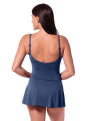 Jantzen Women's Solid Flirty Swim Dress