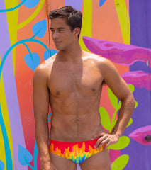 Sporti x Tyler Wallach Limited Edition Studio Drip Brief Swimsuit
