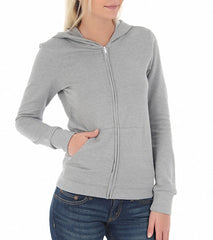 Hurley Women's Solid Slim Fleece Zip Hoodie