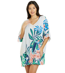 Jantzen Women's Floral Magic Celia Tunic Cover Up