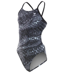 TYR Girls' Plexus Cutoutfit One Piece Swimsuit