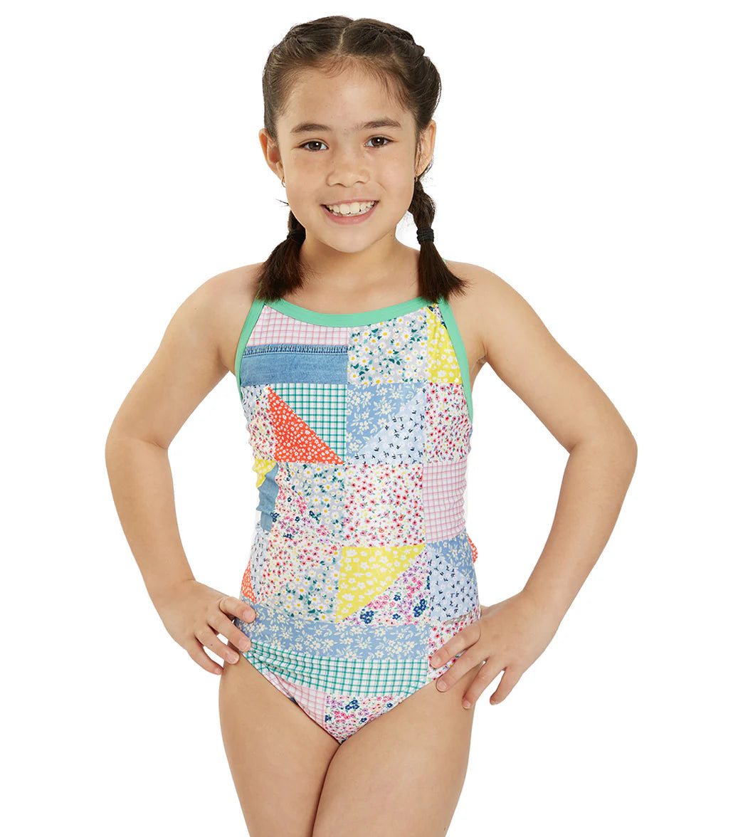 Sporti x Alex & Gretchen Walsh Country Picnic Thin Strap One Piece Swimsuit Youth (22-28)