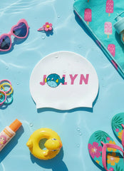 JOLYN Puffer Silicone Swim Cap