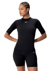 Speedo Women's Endurance+ Short Sleeve Rash Guard