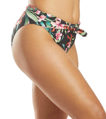 Carmen Marc Valvo Tie Front Bikini Bottom