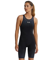 TYR Women's Venzo Influx Open Back Tech Suit Swimsuit