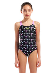 Arena Girls' Multiple Pro Racer Back One Piece Swimsuit (Little Kid, Bid Kid)
