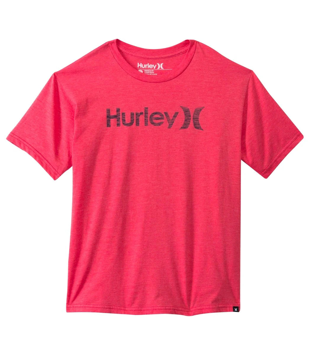 Hurley Boys' Solid One & Only Push Through S/S Tee (8yrs-16yrs)
