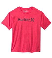 Hurley Boys' Solid One & Only Push Through S/S Tee (8yrs-16yrs)
