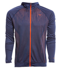 Mizuno Men's Breathe Thermo Double Knit Full Zip Hoody