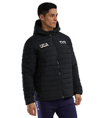 TYR Men's USA Hydrosphere Mission Puffer Jacket