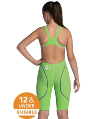 Arena Girls' Powerskin ST Next Limited Edition Open Back Tech Suit Swimsuit