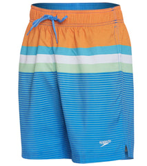 Speedo Men's 18" Printed Redondo Edge Swim Trunks