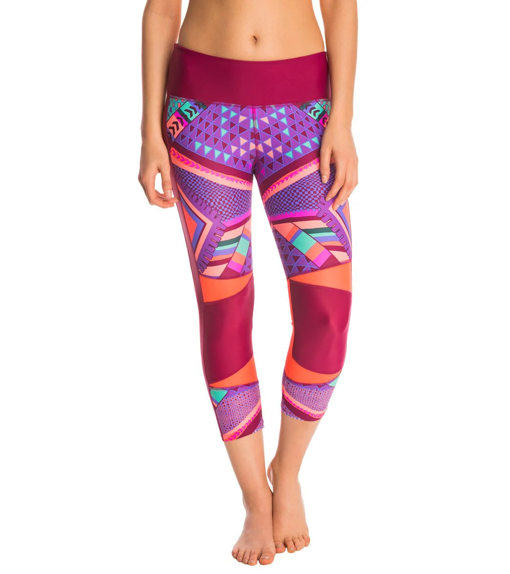 Body Glove Breathe Women's Sabina Hybrid Capri Legging
